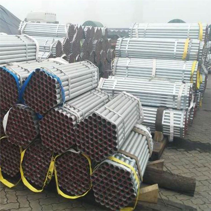 Gaz uchun issiq daldırma galvanizli po'lat quvur
