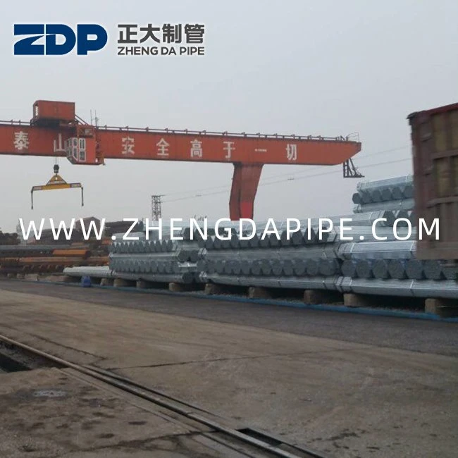 MS 863 Galvanizli po'lat quvur