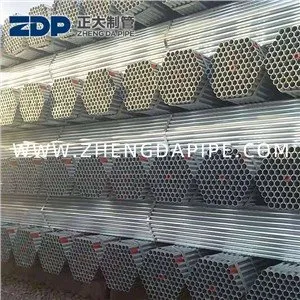 JIS G3444 issiq daldırma galvanizli iskala