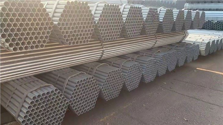 Iskala uchun 1 5dyuymli issiq daldırma galvanizli po'lat quvurlar
