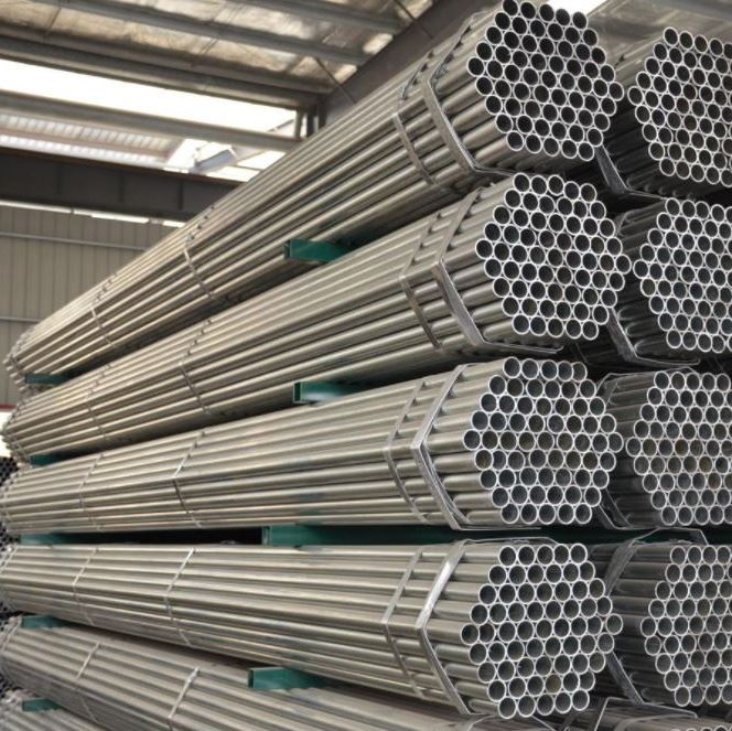 Galvanizli dumaloq plastinka metall quvur