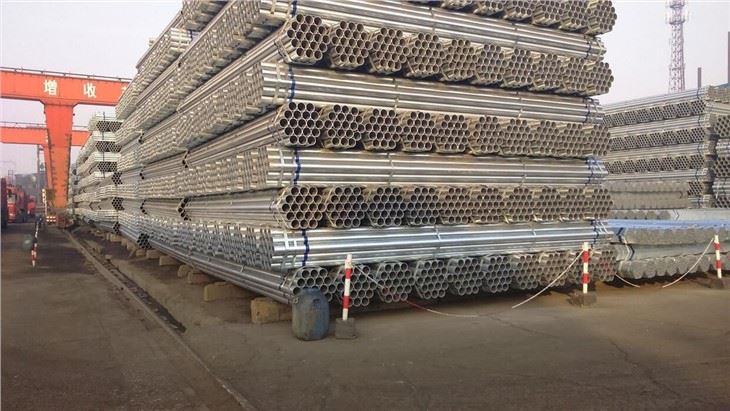 Issiq daldırma galvanizli dumaloq po'lat quvur GI trubkasi Old galvanizli po'lat quvur