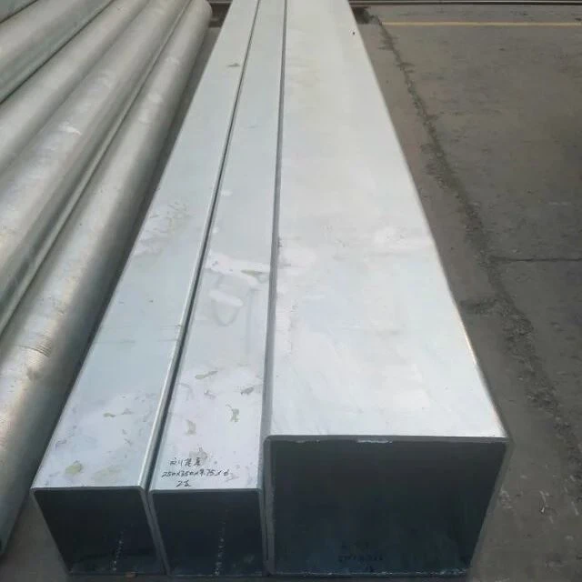 Issiq daldırma galvanizli kvadrat ichi bo'sh qism