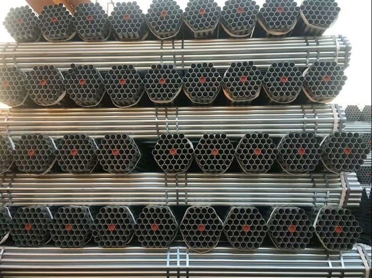 Issiq daldırma galvanizli temir dumaloq quvur