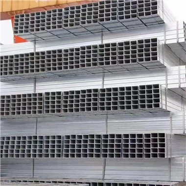 Issiq daldırma galvanizli kvadrat po'lat quvur